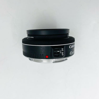 【全額返金保証】【最速発送】Canon EF40mm F2.8 STM 美品 動作確認済