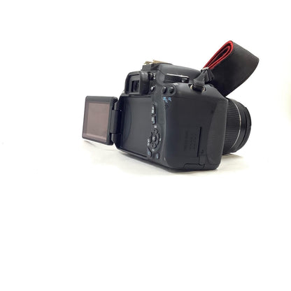【全額返金保証】【最速発送】Canon デジタル一眼 EOS Kiss X5 EF-S18-55 IS II レンズキット ブラック 動作確認済
