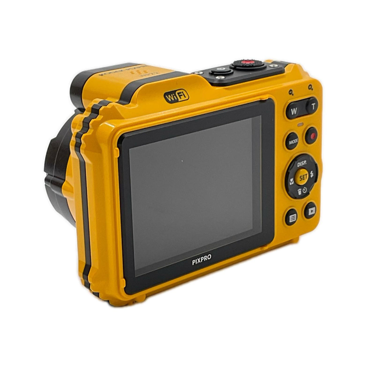 【全額返金保証】【最速発送】コダック コンパクトデジタルカメラ PIXPRO WPZ2 イエロー 美品 動作確認済