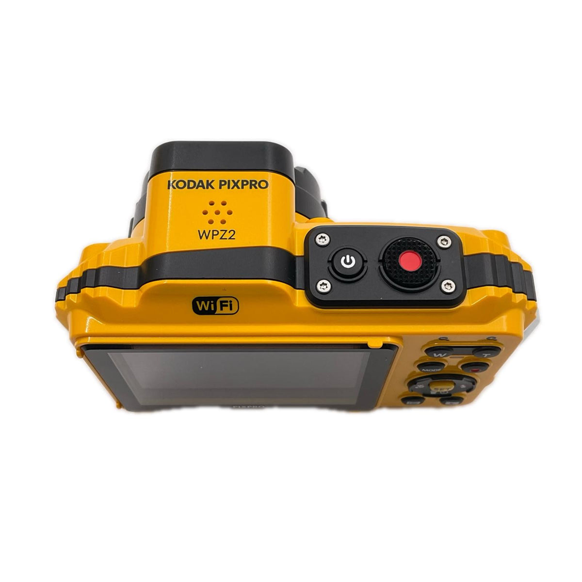 【全額返金保証】【最速発送】コダック コンパクトデジタルカメラ PIXPRO WPZ2 イエロー 美品 動作確認済