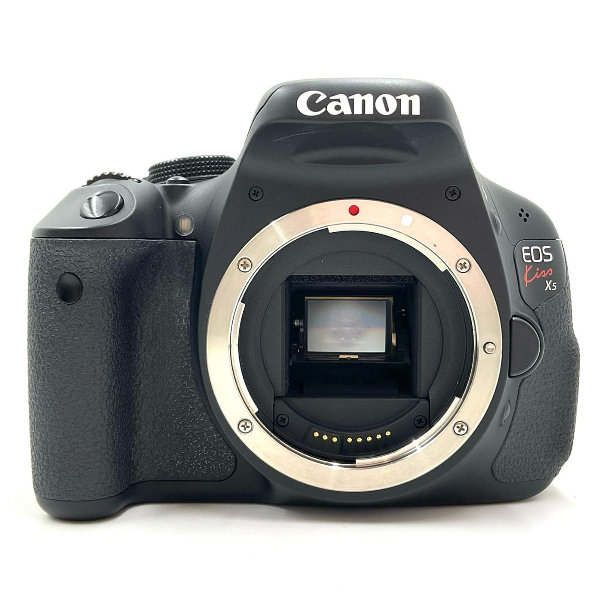 【全額返金保証】【最速発送】Canon デジタル一眼 EOS Kiss X5 ダブルズームキット ブラック 美品 動作確認済