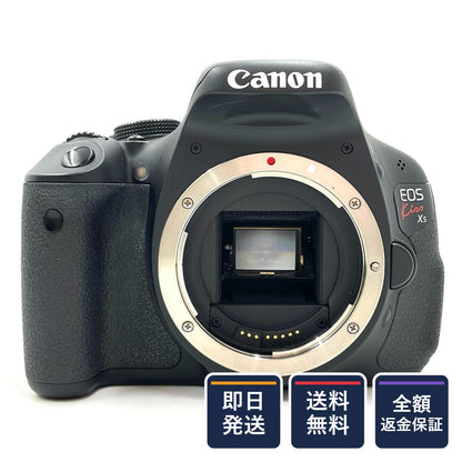 【全額返金保証】【最速発送】Canon デジタル一眼 EOS Kiss X5 ダブルズームキット ブラック 美品 動作確認済