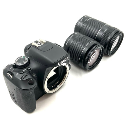 【全額返金保証】【最速発送】Canon デジタル一眼 EOS Kiss X5 ダブルズームキット ブラック 美品 動作確認済