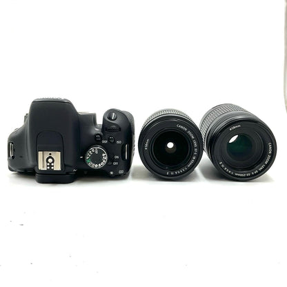【全額返金保証】【最速発送】Canon デジタル一眼 EOS Kiss X5 ダブルズームキット ブラック 美品 動作確認済
