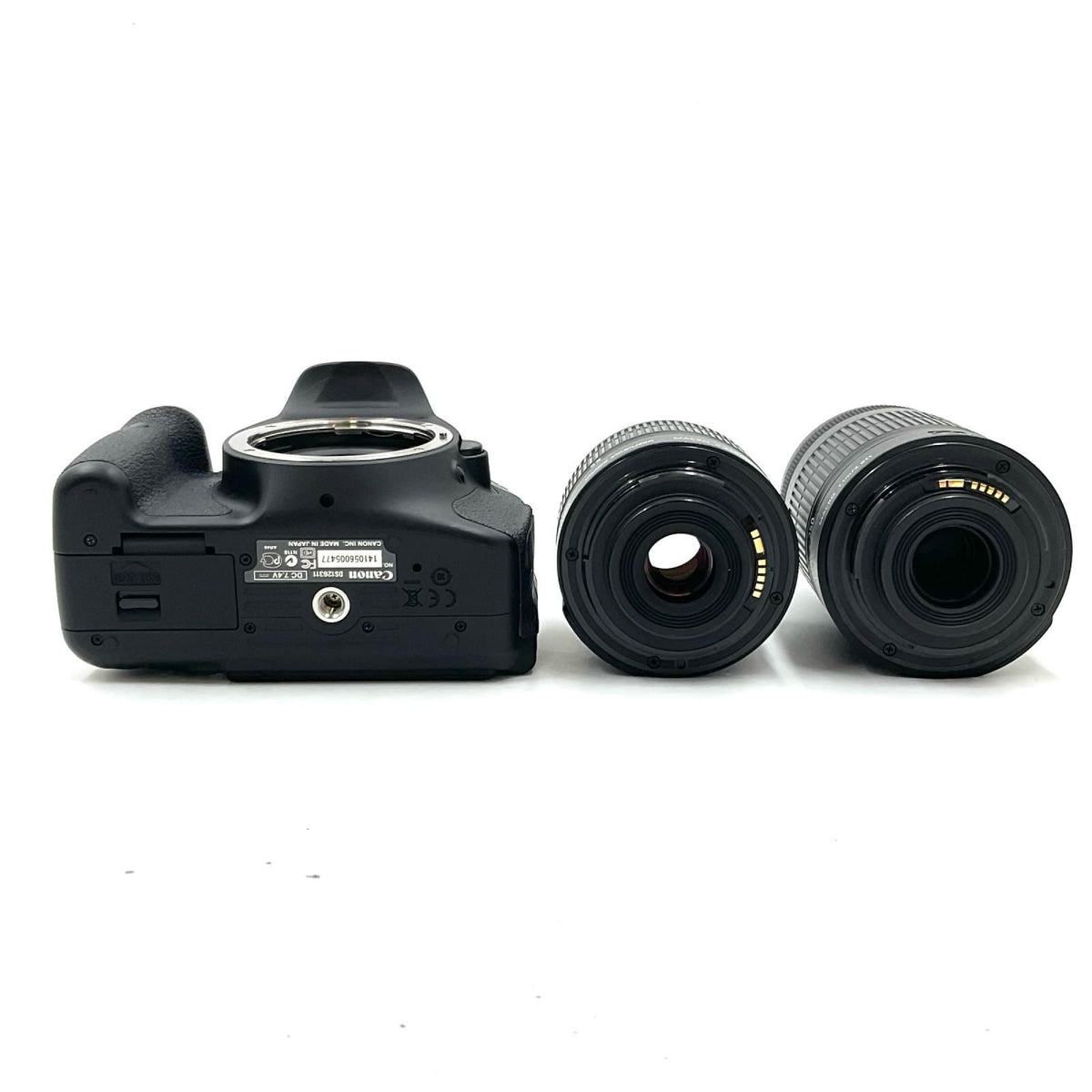 【全額返金保証】【最速発送】Canon デジタル一眼 EOS Kiss X5 ダブルズームキット ブラック 美品 動作確認済