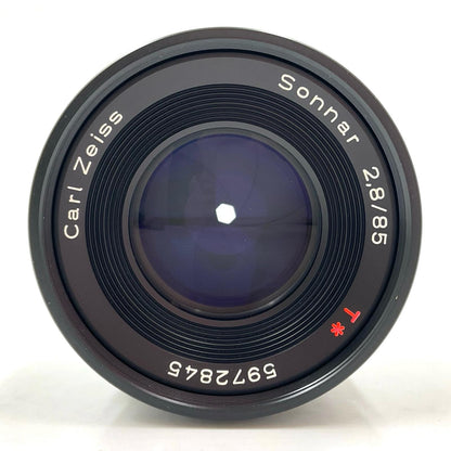 【最速発送】CONTAX Carl Zeiss Sonnar T* 85mm f2.8 AEG【難有】