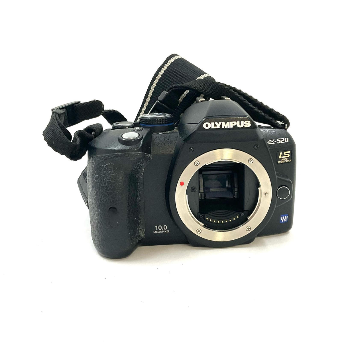 【全額返金保証】【最速発送】OLYMPUS デジタル一眼 E-520 ボディ ブラック 動作確認済