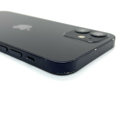 【全額返金保証】【最速発送】Apple iPhone iPhone 12 64GB ブラック docomo SIMフリー 白ロム 動作確認済 77%
