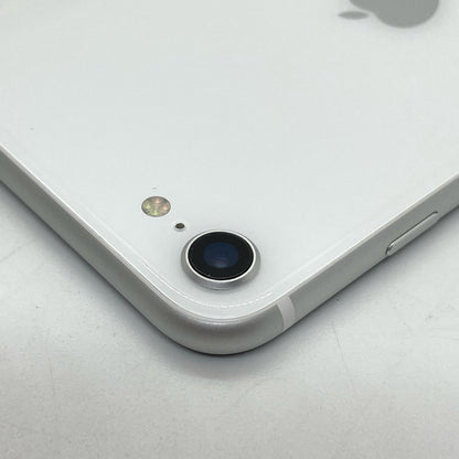 【全額返金保証】【最速発送】Apple iPhone iPhone SE（第2世代） 64GB ホワイト docomo SIMフリー 白ロム 動作確認済 80%