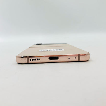 【全額返金保証】【最速発送】SAMSUNG Galaxy Z Flip4 128GB ピンクゴールド au SCG17 白ロム 美品 動作確認済