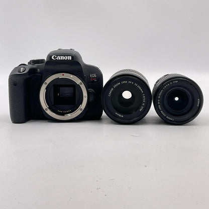 【全額返金保証】【最速発送】Canon デジタル一眼 EOS Kiss X9i ダブルズームキット ブラック 美品 動作確認済