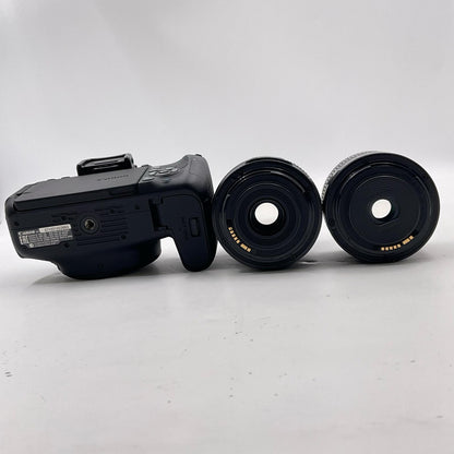 【全額返金保証】【最速発送】Canon デジタル一眼 EOS Kiss X9i ダブルズームキット ブラック 美品 動作確認済