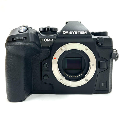 【全額返金保証】【最速発送】OM SYSTEM デジタル一眼 OM SYSTEM OM-1 Mark II ボディ ブラック 美品 動作確認済