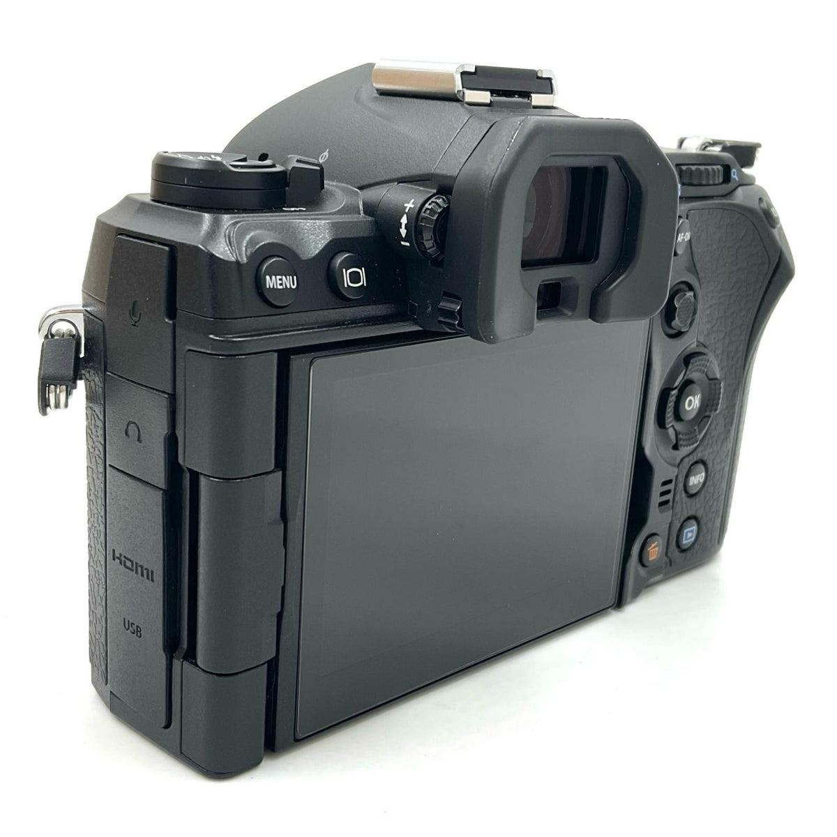 【全額返金保証】【最速発送】OM SYSTEM デジタル一眼 OM SYSTEM OM-1 Mark II ボディ ブラック 美品 動作確認済