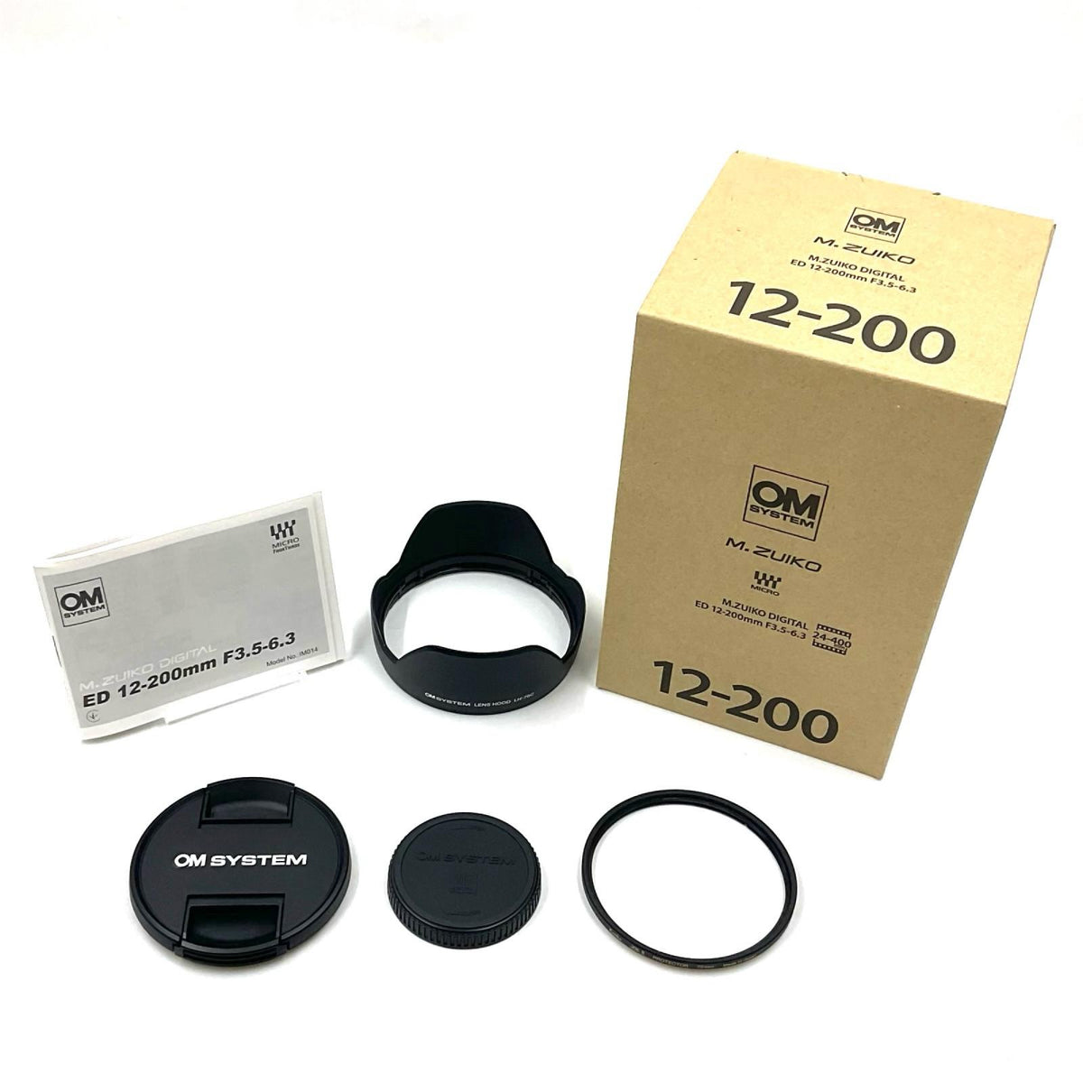 【全額返金保証】【最速発送】OM SYSTEM OM SYSTEM M.ZUIKO DIGITAL ED 12-200mm F3.5-6.3 超美品 動作確認済