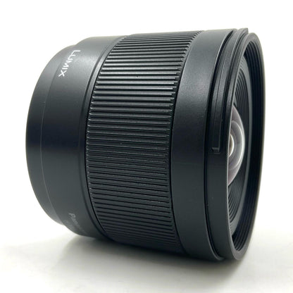 【全額返金保証】【最速発送】Panasonic LEICA DG SUMMILUX 9mm/F1.7 ASPH. H-X09 超美品 動作確認済