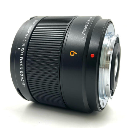 【全額返金保証】【最速発送】Panasonic LEICA DG SUMMILUX 9mm/F1.7 ASPH. H-X09 超美品 動作確認済