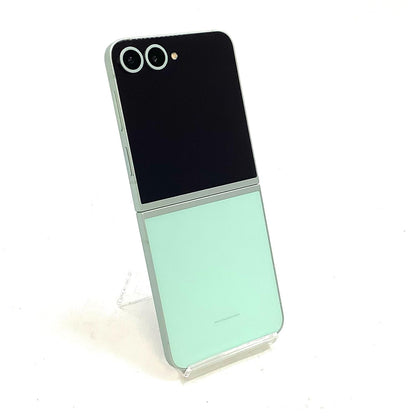 【最速発送】SAMSUNG Galaxy Z Flip6 256GB ミント SIMフリー SM-F741Q 白ロム【難有】