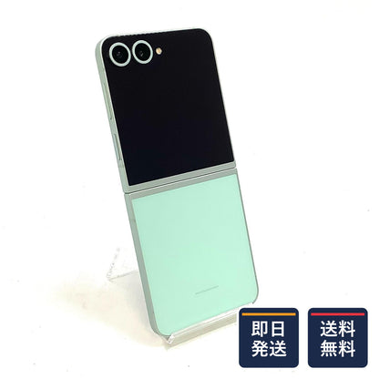 【最速発送】SAMSUNG Galaxy Z Flip6 256GB ミント SIMフリー SM-F741Q 白ロム【難有】