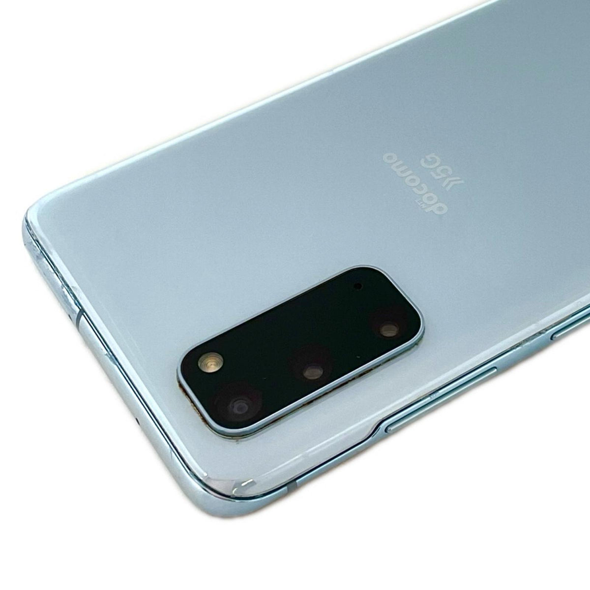 【最速発送】SAMSUNG Galaxy S20 5G 128GB クラウドブルー docomo SC-51A 白ロム【難有】