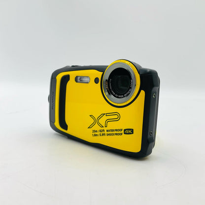 【全額返金保証】【最速発送】FUJIFILM コンパクトデジタルカメラ FinePix XP140 イエロー 超美品 動作確認済