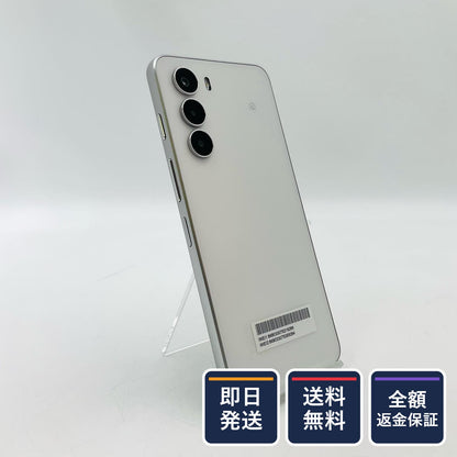 【全額返金保証】【最速発送】ZTE nubia S 5G 128GB ホワイト Softbank SIMフリー A403ZT 白ロム 美品 動作確認済