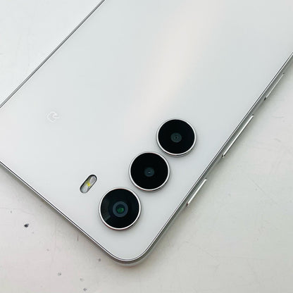 【全額返金保証】【最速発送】ZTE nubia S 5G 128GB ホワイト Softbank SIMフリー A403ZT 白ロム 美品 動作確認済