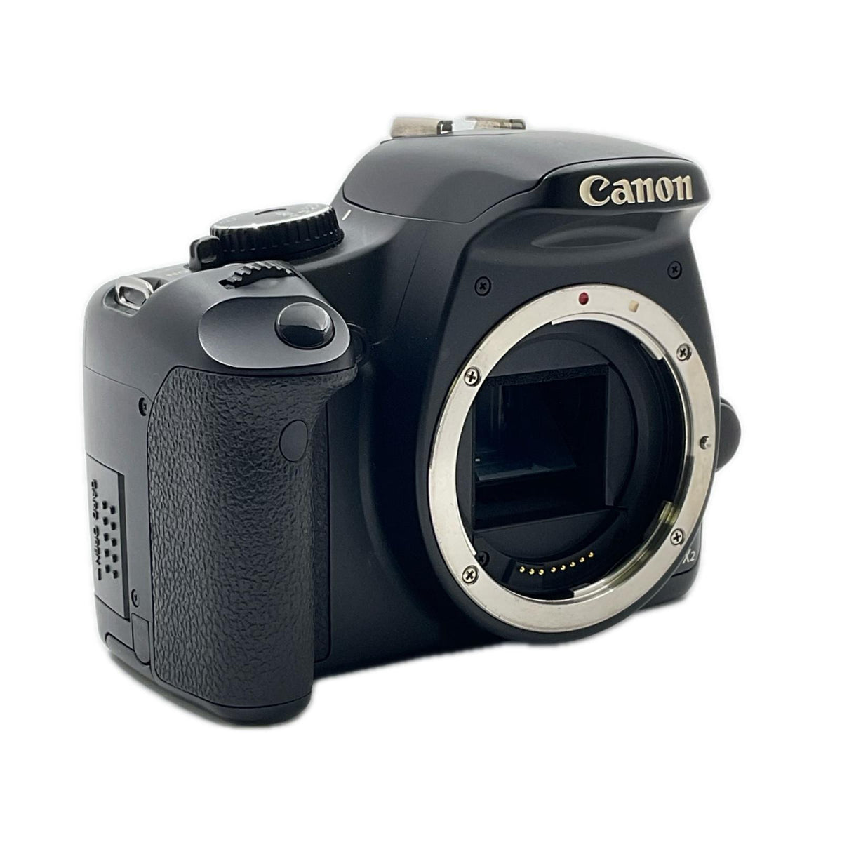 【全額返金保証】【最速発送】Canon デジタル一眼 EOS Kiss X2 ボディ ブラック 動作確認済