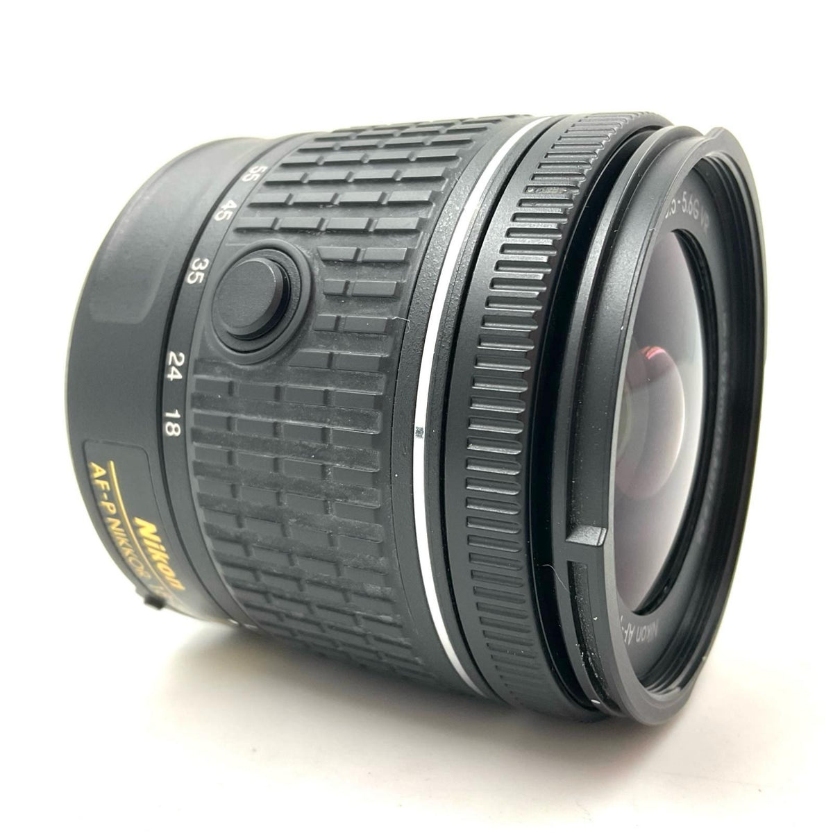 【全額返金保証】【最速発送】Nikon AF-P DX NIKKOR 18-55mm F3.5-5.6G VR 美品 動作確認済