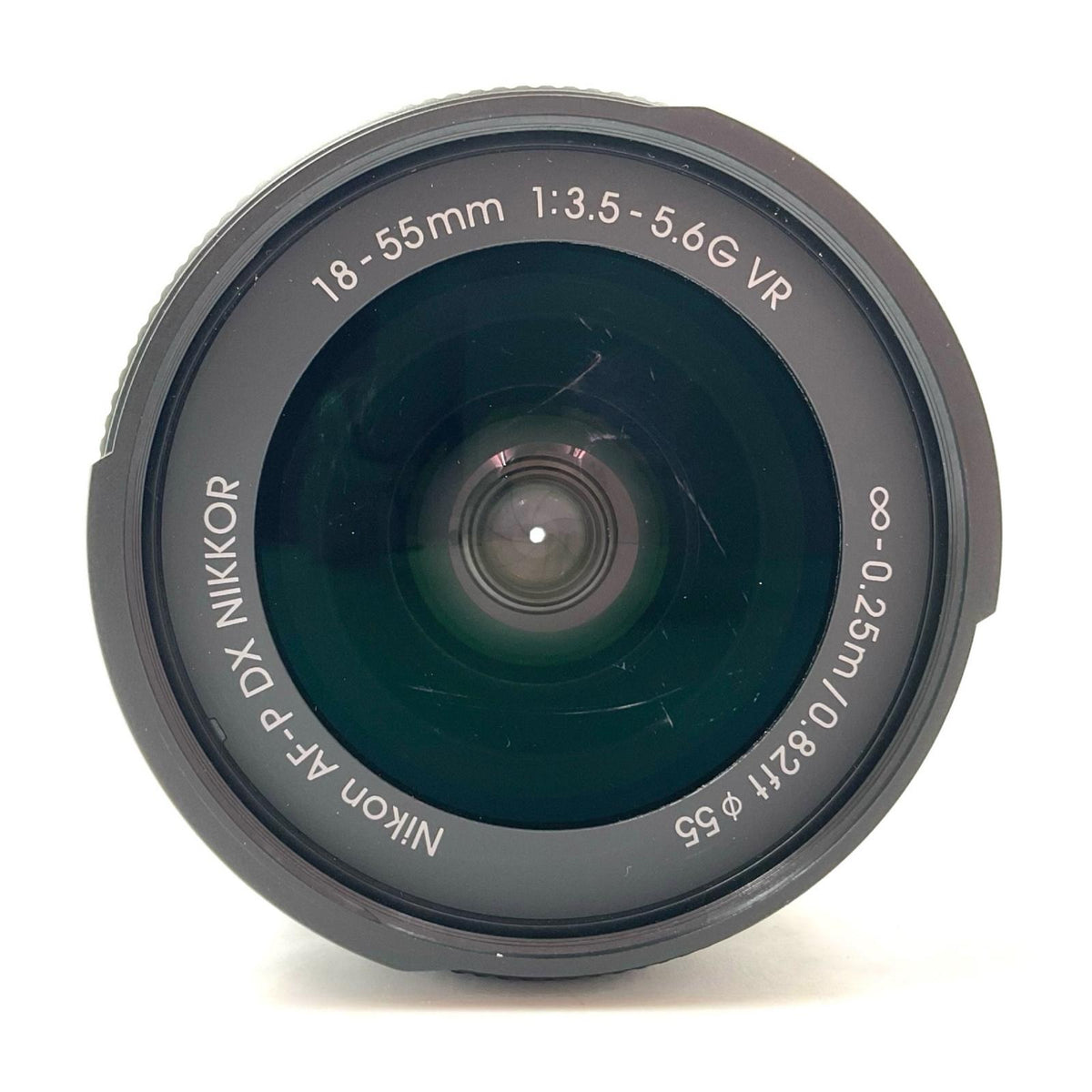 【全額返金保証】【最速発送】Nikon AF-P DX NIKKOR 18-55mm F3.5-5.6G VR 美品 動作確認済