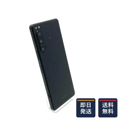 【最速発送】Sony Xperia 5 IV 256GB ブラック SIMフリー XQ-CQ44 白ロム【難有】