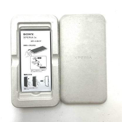 【最速発送】Sony Xperia 5 IV 256GB ブラック SIMフリー XQ-CQ44 白ロム【難有】