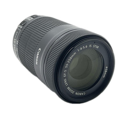【全額返金保証】【最速発送】Canon EF-S55-250mm F4-5.6 IS STM 美品 動作確認済