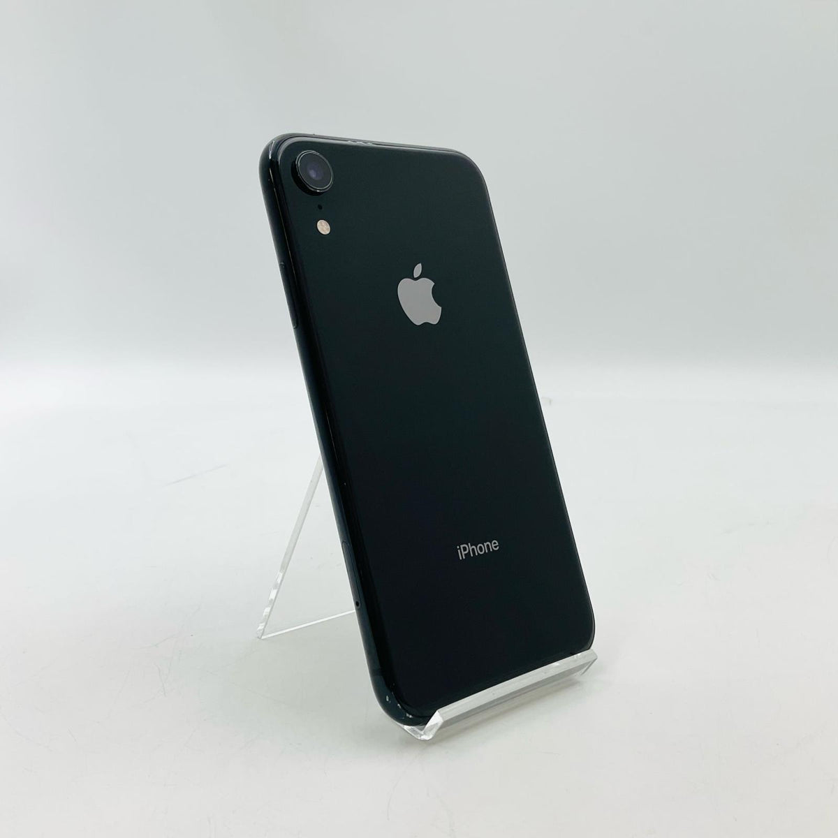 【最速発送】Apple iPhone iPhone XR 128GB ブラック au 白ロム【難有】 85%