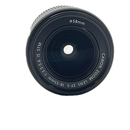 【全額返金保証】【最速発送】Canon EF-S18-55mm F3.5-5.6 IS STM 美品 動作確認済