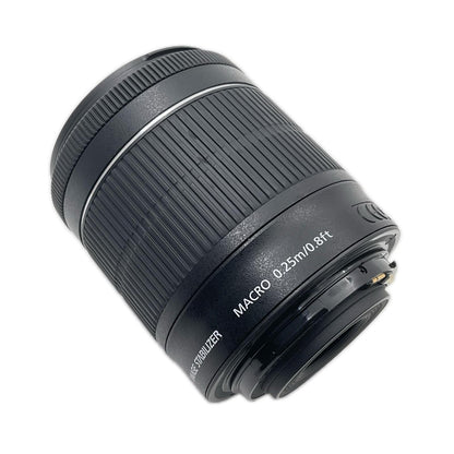 【全額返金保証】【最速発送】Canon EF-S18-55mm F3.5-5.6 IS STM 美品 動作確認済