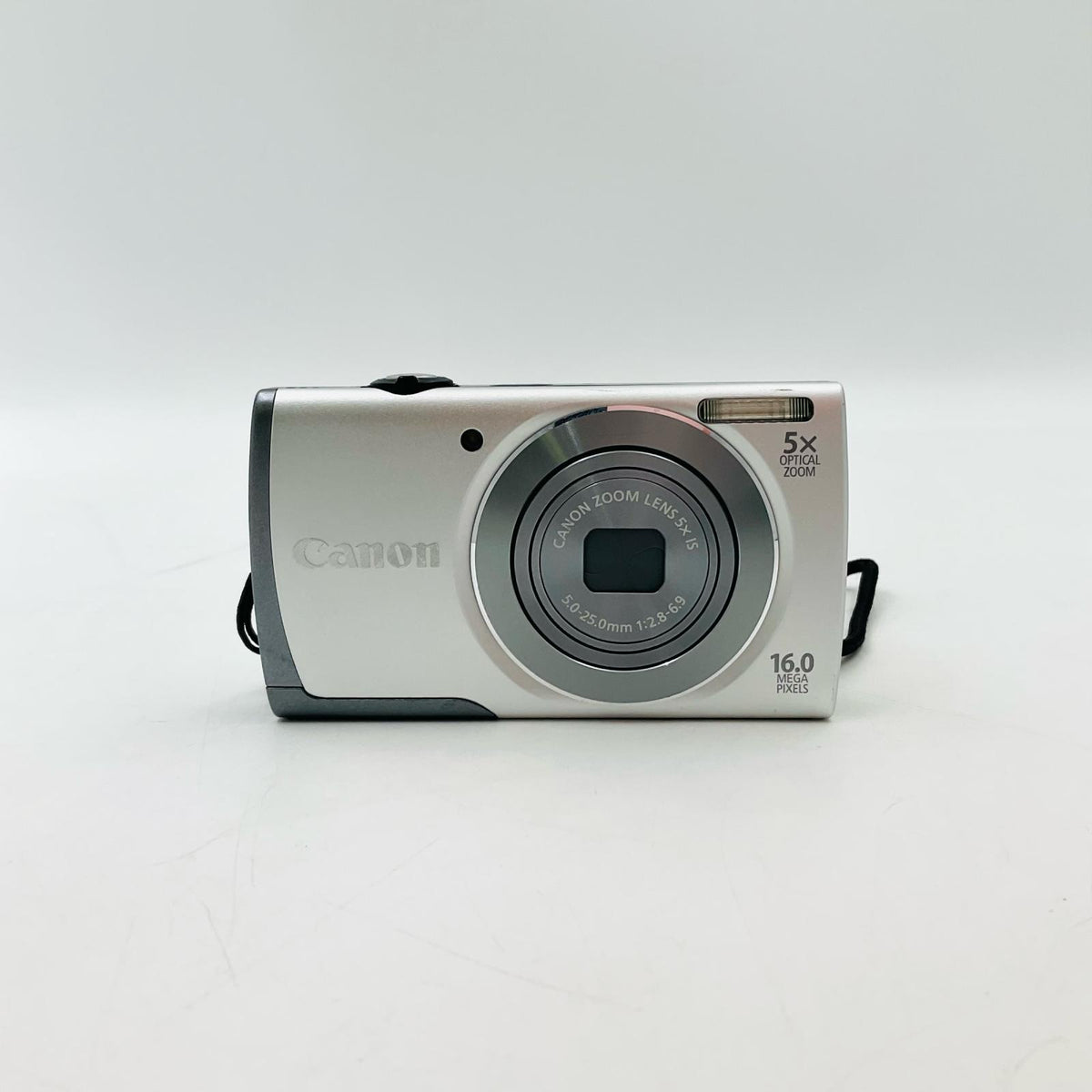 【全額返金保証】【最速発送】Canon コンパクトデジタルカメラ PowerShot A3500 IS シルバー 動作確認済