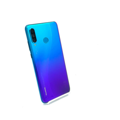 【全額返金保証】【最速発送】Huawei P 30 lite 64GB ピーコックブルー SIMフリー MAR-LX2J 白ロム 動作確認済