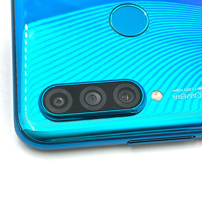 【全額返金保証】【最速発送】Huawei P 30 lite 64GB ピーコックブルー SIMフリー MAR-LX2J 白ロム 動作確認済