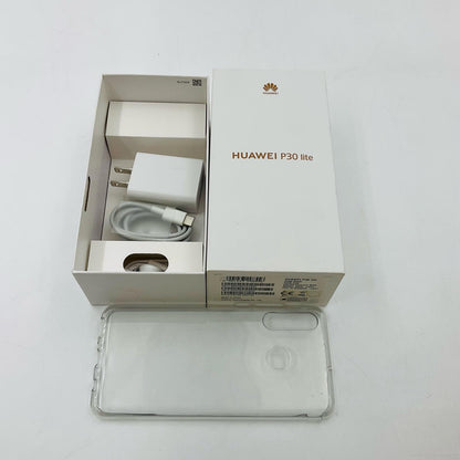 【全額返金保証】【最速発送】Huawei P 30 lite 64GB ピーコックブルー SIMフリー MAR-LX2J 白ロム 動作確認済