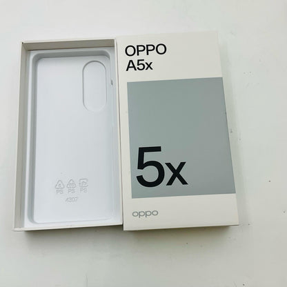 【全額返金保証】【最速発送】OPPO A 5x 128GB ブルー SIMフリー CPH2725 白ロム 美品 動作確認済