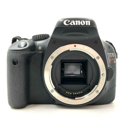 【最速発送】Canon デジタル一眼 EOS Kiss X4 EF-S 18-55 IS レンズキット ブラック【難有】