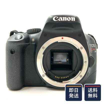 【最速発送】Canon デジタル一眼 EOS Kiss X4 EF-S 18-55 IS レンズキット ブラック【難有】