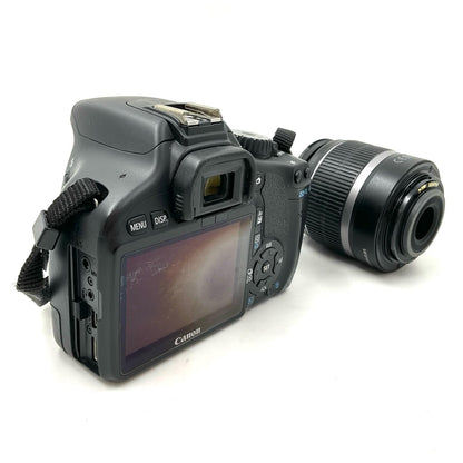【最速発送】Canon デジタル一眼 EOS Kiss X4 EF-S 18-55 IS レンズキット ブラック【難有】