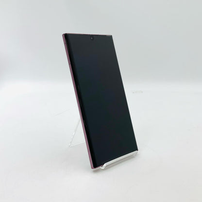 【全額返金保証】【最速発送】 Galaxy S22 Ultra 256GB パープル系 SIMフリー SCG14 白ロム 超美品 動作確認済