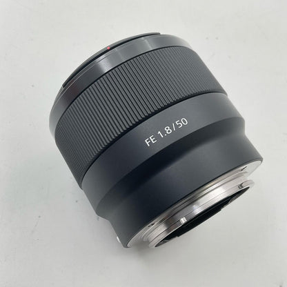 【全額返金保証】【最速発送】Sony FE 50mm F1.8 SEL50F18F 美品 動作確認済