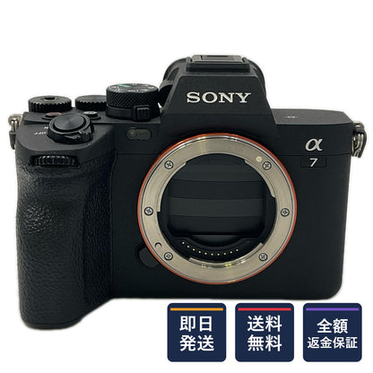 【全額返金保証】【最速発送】Sony デジタル一眼 α7 IV ILCE-7M4 ボディ ブラック 美品 動作確認済