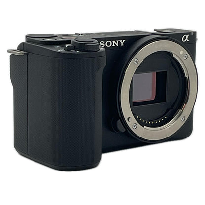 【全額返金保証】【最速発送】Sony デジタル一眼 VLOGCAM ZV-E10M2 ボディ ブラック 美品 動作確認済