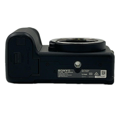 【全額返金保証】【最速発送】Sony デジタル一眼 VLOGCAM ZV-E10M2 ボディ ブラック 美品 動作確認済