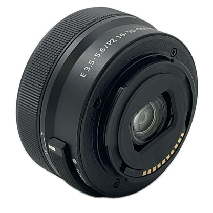 【全額返金保証】【最速発送】Sony E PZ 16-50mm F3.5-5.6 OSS II SELP16502 ブラック 美品 動作確認済